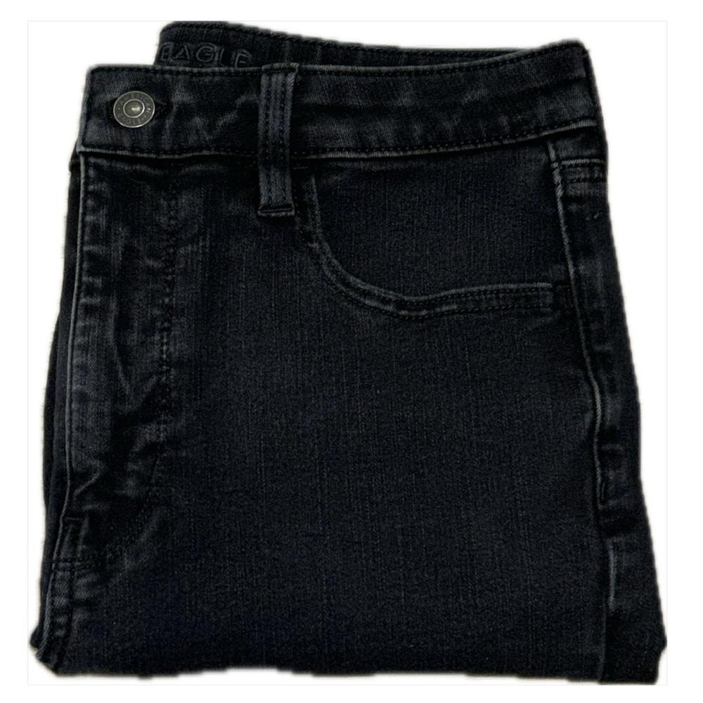 AMERICAN EAGLE DENIM • BLACK JEGGING
